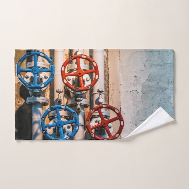 Stopcock in the Schiffbau, Zurich Hand Towel (Hand Towel)