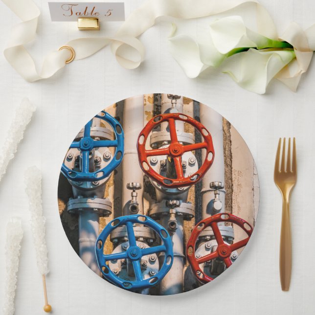 Stopcock in the Schiffbau, Zurich Paper Plates (Wedding)