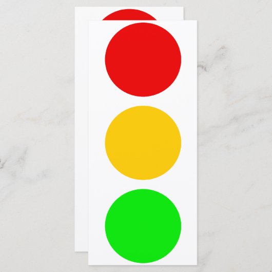 Stoplight Colors (Front/Back)