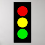 Stoplight Poster at Zazzle