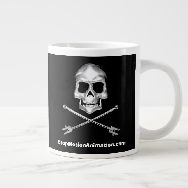 StopMotionAnimation.com 25th Anniversary Jumbo Mug (Right)