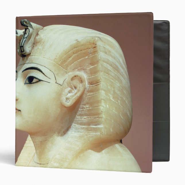 Stopper from one of the canopic urns binder (Front/Inside)
