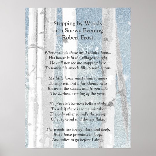 stopping-by-woods-snowy-evening-robert-frost-poem-poster-zazzle