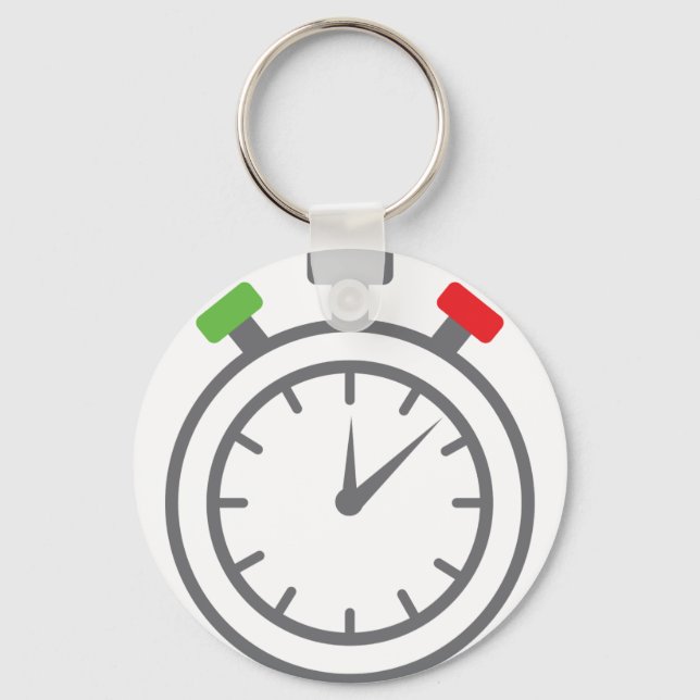 stopwatch - alarm timer keychain (Front)