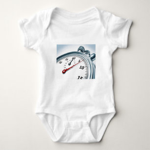 stopwatch baby bodysuit