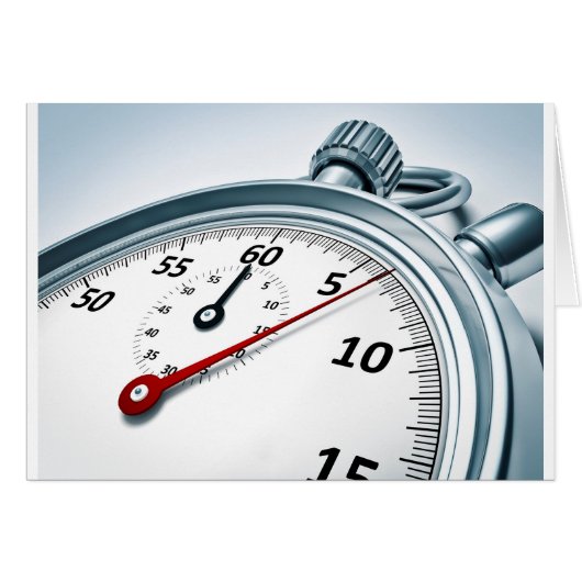 stopwatch cards (Front Horizontal)