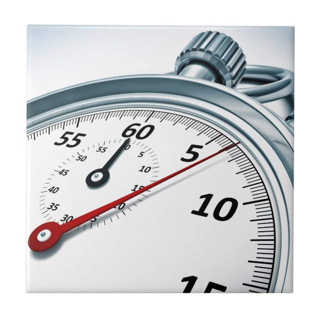 stopwatch ceramic tile (Front)