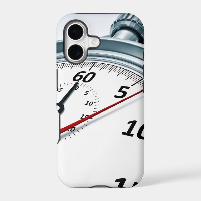 stopwatch iphone case (Back)