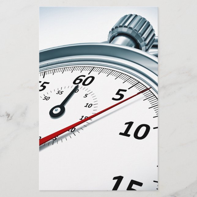 stopwatch stationery (Front)