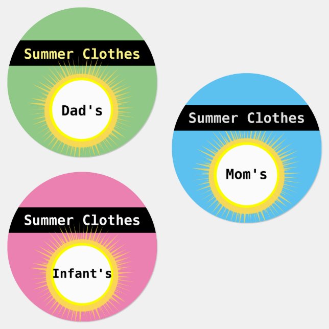 Storage / Home Organization Ideas Labels (Group)