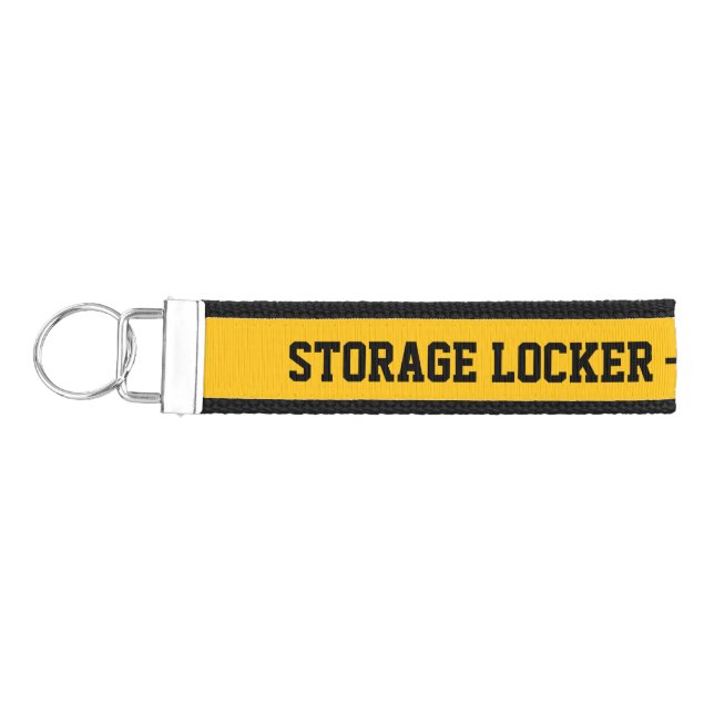 Storage Locker Wrist Keychain (Keys on Left)