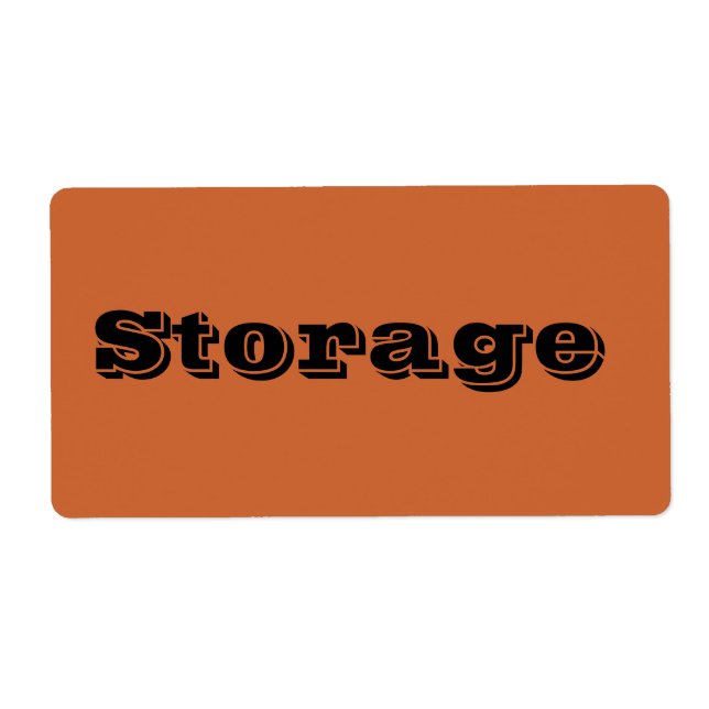 Storage Moving Labels in Rust (Front)