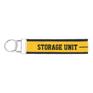 Storage Unit Wrist Keychain