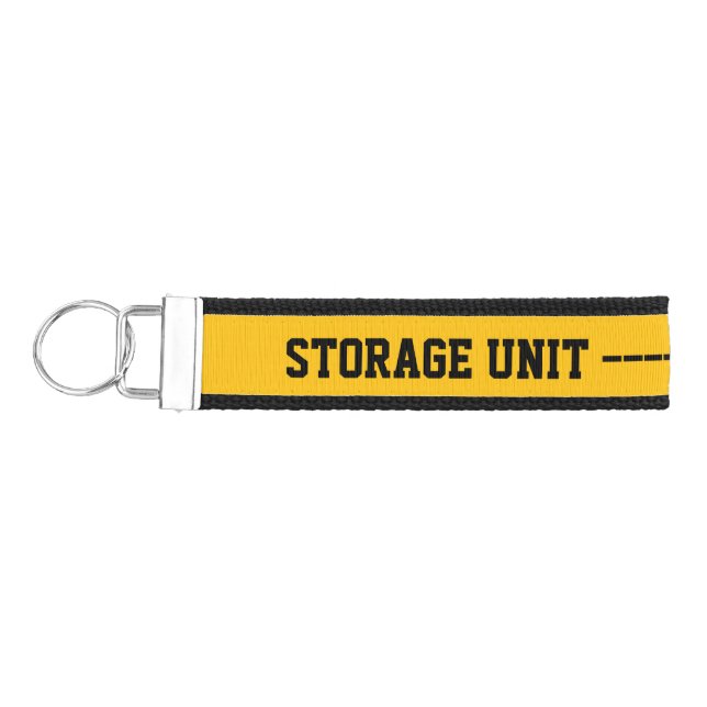 Storage Unit Wrist Keychain (Keys on Left)