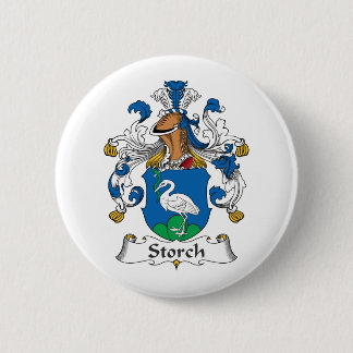 Storch Family Crest Button