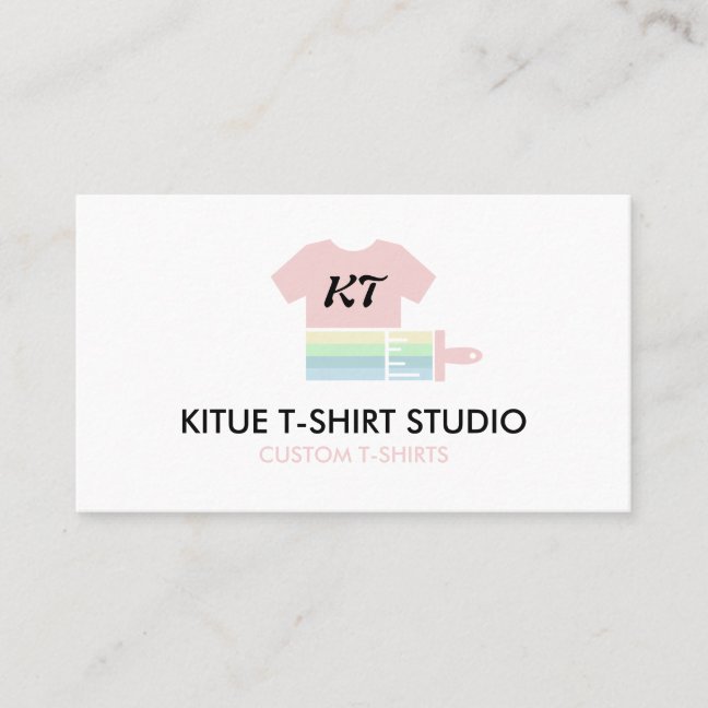Store Apparels Shirt Heat Transfer Vinyl Business Card