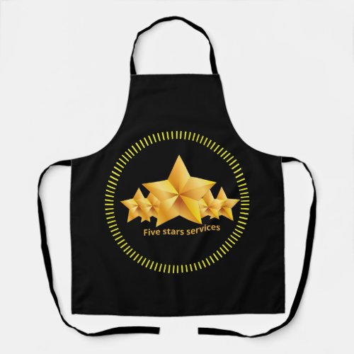 store promotion accessories five stars services  apron