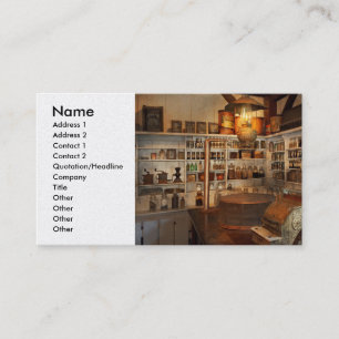 Store - Vintage convenience store Business Card