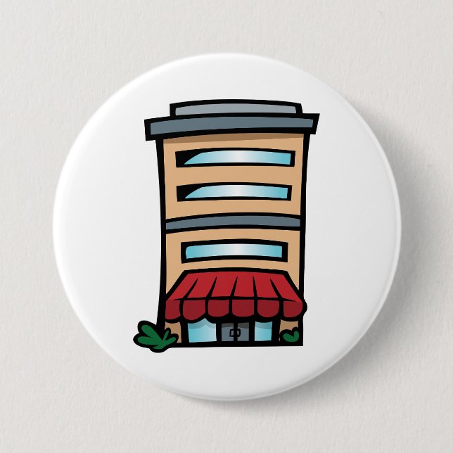 Storefront and Office Building Button (Front)