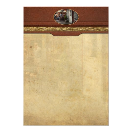 Storefront - Frenchtown, NJ - At a quaint Bistro Card