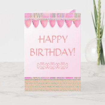 Storefront Happy Birthday Custom Greeting Card by profilesincolor at Zazzle