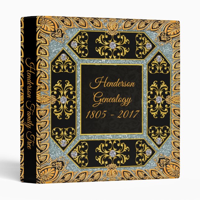 Stories Get Remembered Genealogy Family Tree Binder (Front/Spine)