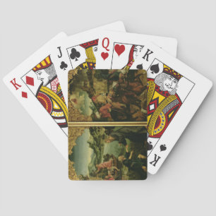 Stories of S.S. Peter and Paul altarpiece: detail Poker Cards