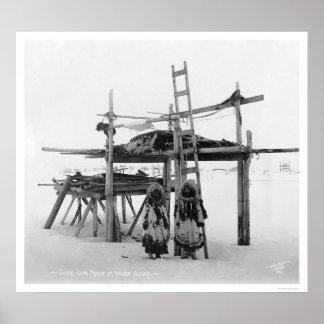 Storing Food in Alaska 1916 Poster