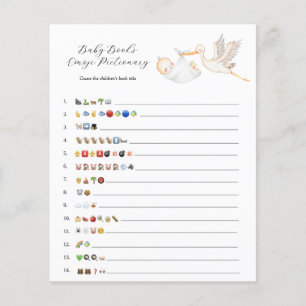 Stork Baby Books Emoji Game