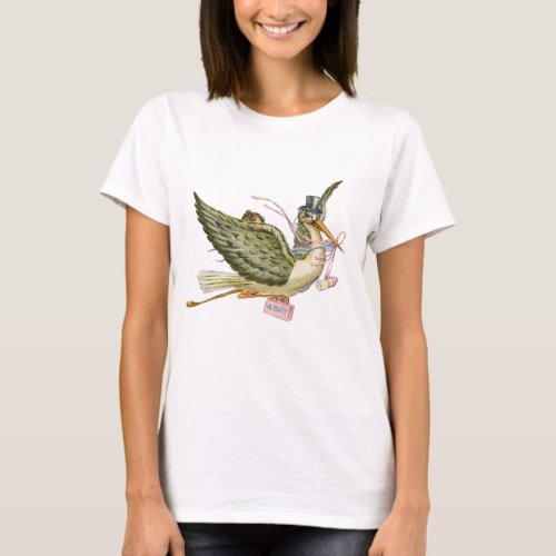 STORK BABY SHOWER T_Shirt