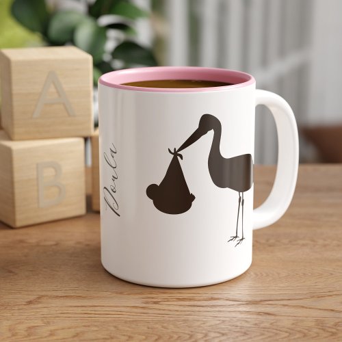 Stork Delivery Baby Nurse Midwife Doula Coffee Mug