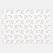 Stork New Baby Wrapping Paper Set of 3 (Front)