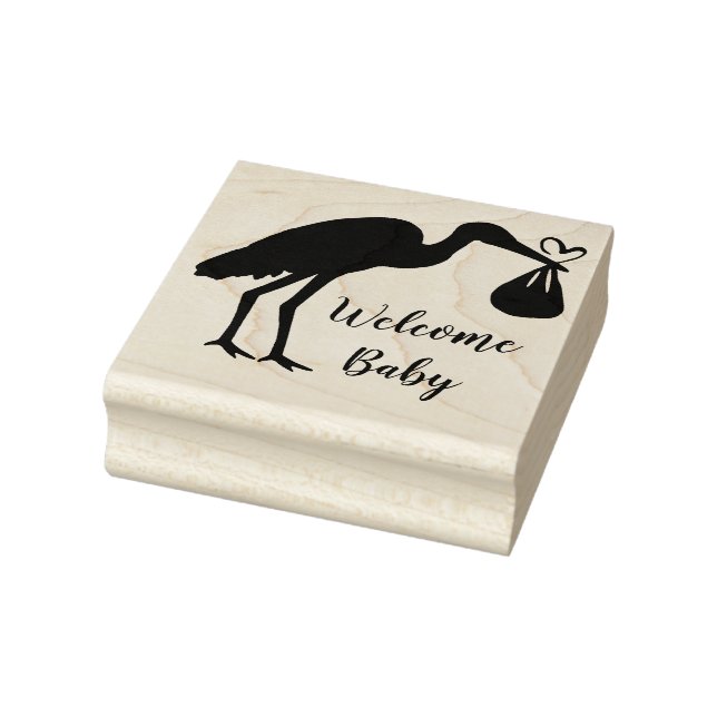 Stork Rubber Stamp (Stamp)