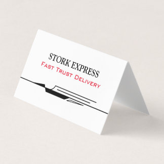 Stork Speed Liner Business Card