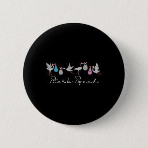 Stork Squad Nurse Labor And Delivery Edition  Button