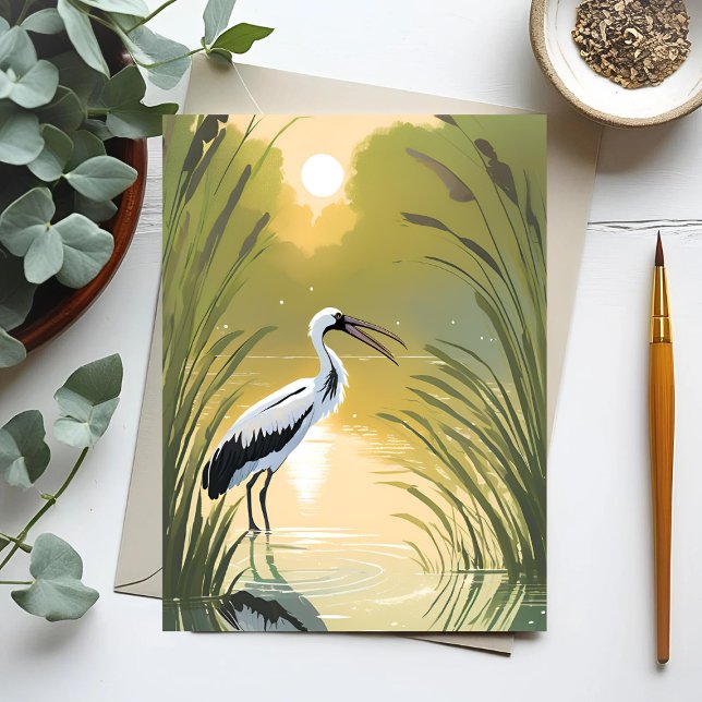 Stork Swamp | Everglades National Park Watercolor Postcard (Creator Uploaded)