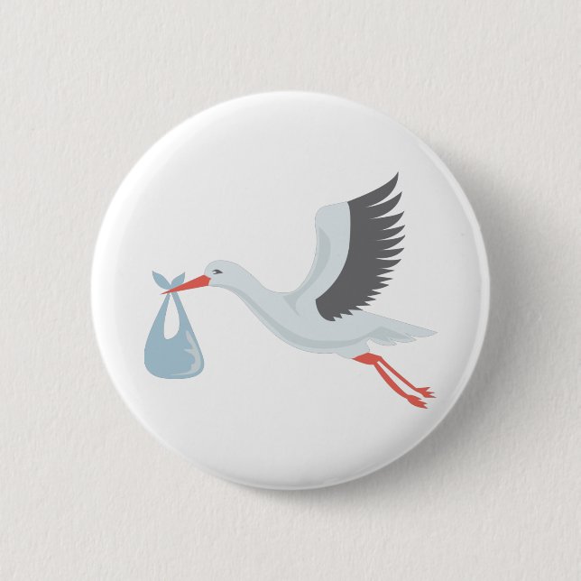 Stork The Delivery Button (Front)