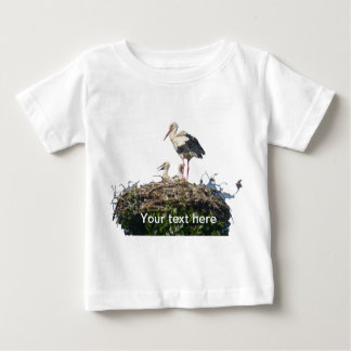Stork with Young Baby T-Shirt