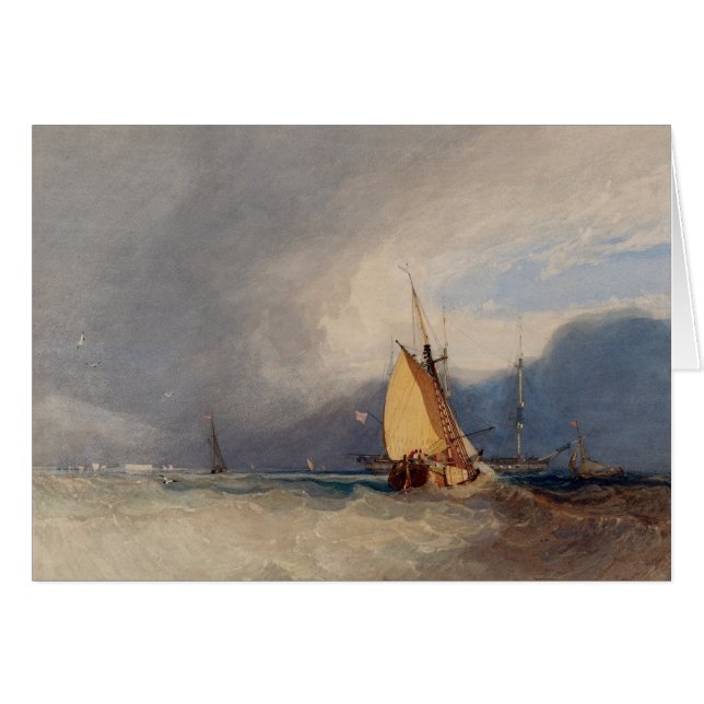 Storm Approaching 1830 Cards (Front Horizontal)