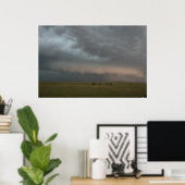 Storm Approaching Farm Poster (Home Office)