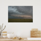 Storm Approaching Farm Poster (Kitchen)
