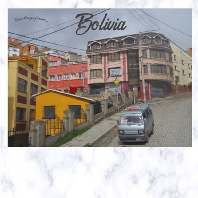 Storm Approaching in La Paz Bolivia Postcard (Creator Uploaded)