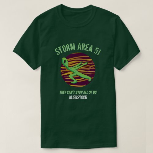 Storm Area 51 Alienstock t_shirt