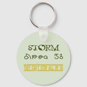 Storm Area 51 Keychain