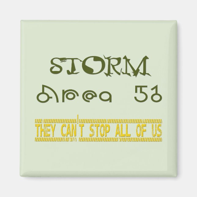 Storm Area 51 Magnet (Front)