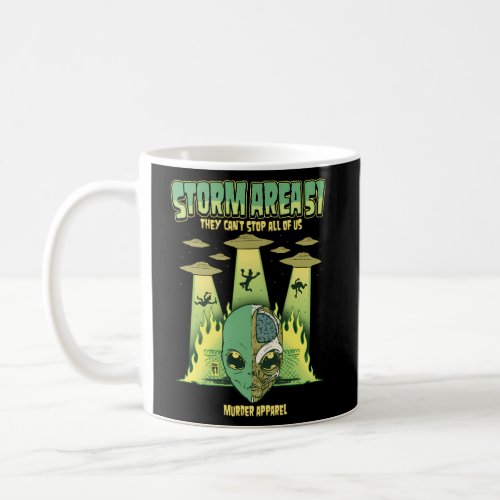 Storm Area 51 Paranormal Alien Ufo Coffee Mug