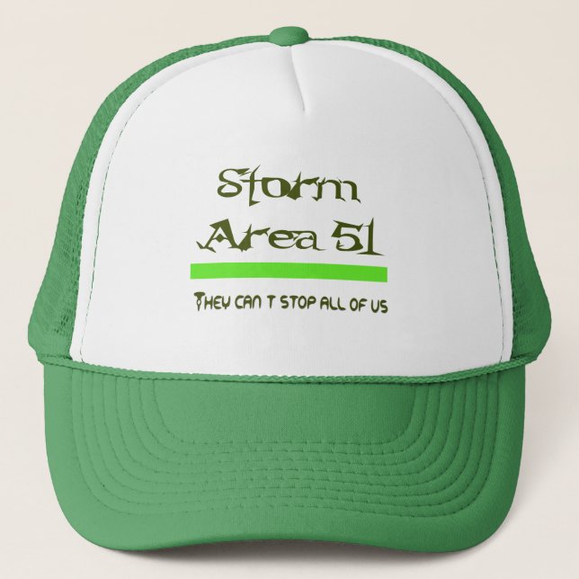 Storm Area 51 Trucker Hat (Front)