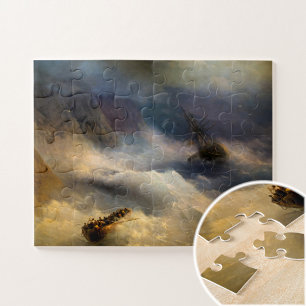 Storm at Cape Aya Jigsaw Puzzle