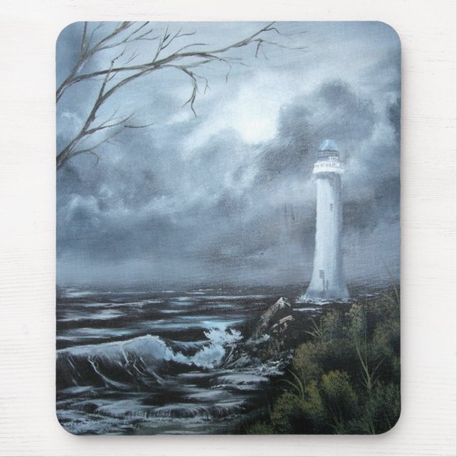 Storm at High Tide Mousepad (Front)