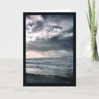 Storm at Sea Card